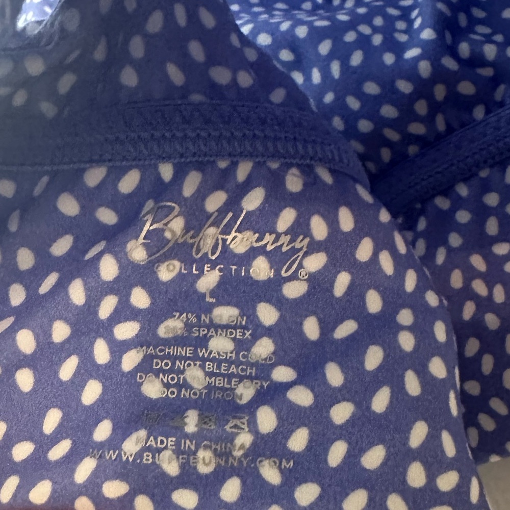 BuffBunny Blue Bossy Print Revolution Bra - Picture 3 of 3